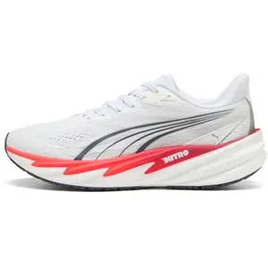 Chaussures Puma Velocity NITRO 5 Blanc Rouge AW26, Taille 48.5 Eur pas cher