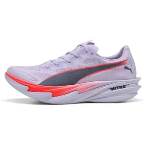 Chaussures Puma Deviate NITRO Elite 4 Violet Rouge AW26, Taille 47 - EUR pas cher