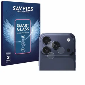 Savvies Smart Glass Protection décran en verre pour Apple iPhone 17 Pr... pas cher
