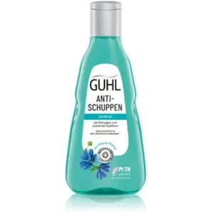 Guhl Shampooing anti-pelliculaire - Contenance : 250 ml - Élimine efficacement - Type de cheveux : démangeaisons du cuir chevelu - Testé dermatologiquement - Pour homme et femme