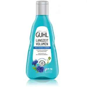 Guhl Shampooing volume longue durée   Contenu : 250 ml   Volume et volume pour cheveux fins