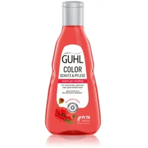 Guhl Color Protect & Soin Shampooing   Contenu : 250 ml   Couleur brillante   Type de cheveux : colorés