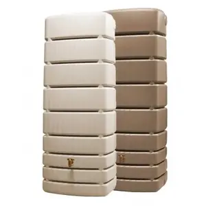 GRAF Cuve Murale Slim 500 L Taupe avec robinet PE imitation laiton et ... pas cher