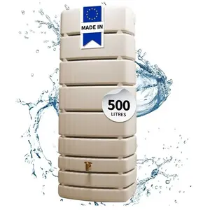 GARANTIA Récupérateur d'eau de pluie 500L Garantia coloris sable L.75 ...