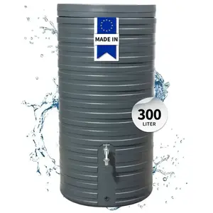 Garantia Regenton Nordic - 300 liter - Antraciet - Deksel