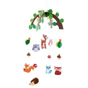 Comparateur de prix : Mobile Animaux forestiers - SMALL FOOT - Mobile - Vert - Bébé - Mixte