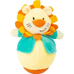 Small Foot culbuteur Leo junior 18 cm en peluche pas cher