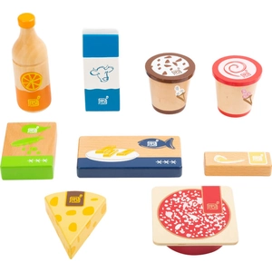 Small Foot - Houten Speeleten Koude en Bevroren Producten, 9dlg.Vendu parbol