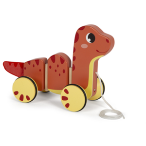 Small Foot - Houten Trekfiguur Dino