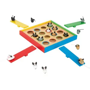 Small Foot Jeu d'adresse Legler - Jeu des souris sauteuses pas cher
