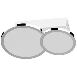 LightMe, Applique + plafonnier, LM85654 (1200 lm, GU10) pas cher