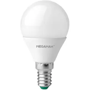 Megaman MM21088 LED-lamp Energielabel F (A - G) E14 Kogel 5.5 W = 40 W Neutraalwit (Ø x l) 45 mm x 84 mm 1 stuk(s) pas cher