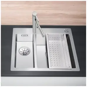 Blanco, Lavabo, Claron 340/180-IF/A (Evier encastré, 51 cm, 51 cm) pas cher
