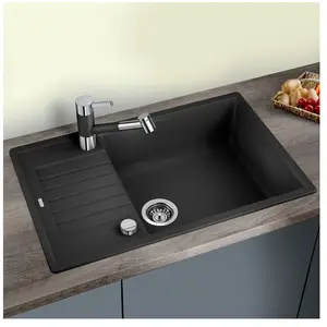 Évier de cuisine - BLANCO - Zia Xl 6 S - Granit - Automatique - Rectangulaire pas cher