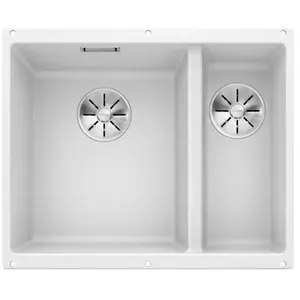Blanco, Lavabo, Subline 340/160-U (Evier sous plan, 46 cm, 55.50 cm) pas cher