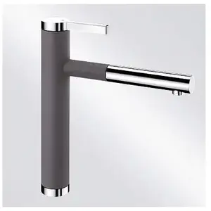 ROBINET DE CUISINE BLANCO ACTIS--S, GRIS, 518804Vendu pargalaxus