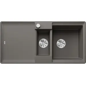 Blanco, Lavabo, ADIRA 6 S-F SILGRANIT gris volcan Type de montage : à ... pas cher