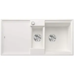 Blanco, Lavabo, ADIRA 6 S SILGRANIT blanc Type de montage : montage pa... pas cher