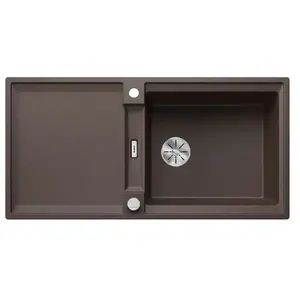 Blanco, Lavabo, ADIRA XL 6 S-F SILGRANIT cafe Type de montage : à fleu... pas cher