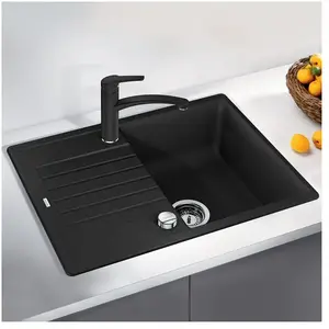 Blanco, Lavabo, Zia 45 S Compact (Éviers à poser, 50 cm, 68 cm) pas cher