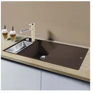 Blanco, Lavabo, Axia III 6 S-F (99 cm, 50 cm) pas cher