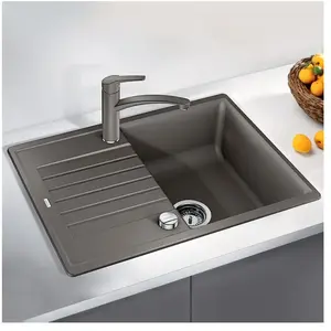 Blanco, Lavabo, ZIA 45 S Compact (Evier encastré, 68 cm, 50 cm) pas cher