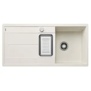 Blanco, Lavabo, METRA 6 S-F (99 cm, 49 cm) pas cher