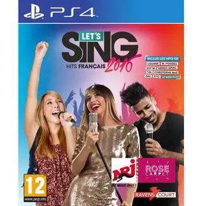 Ravenscourt Plaion Let's Sing 2016 - Hits Français Ps4 pas cher