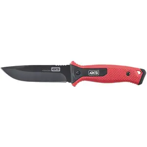 4K5 Tools TK 200 Fixed Drop Knife 600.200A Messenslijper Rood, Zwart pas cher