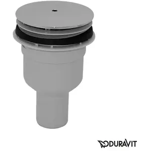 Duravit Bonde de douche sortie verticale blanche pas cher