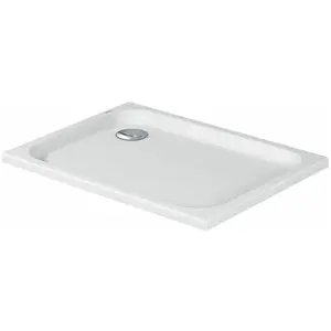 Duravit D Code douchebak 100x70x8,5cm acryl wit pas cher
