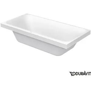 Duravit, Baignoire, Baignoire rectangulaire Baignoire double Happy D,2 90 x 190 cm blanc lisse 700315000000000 (330 l, 190 cm, 90 cm) pas cher