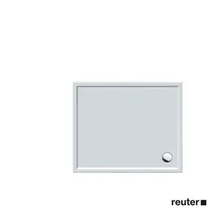 Duravit, Receveur de douche, Receveur de douche rectangulaire STARCK SLIML avec antislip 1200x1000x55mm blanc pas cher