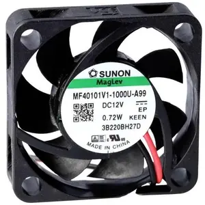 Sunon MF40101VX-1000U-A99 Ventilateur axial 12 V/DC 16.81 m³/h (L x l ...