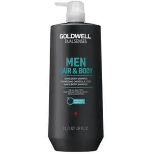 Goldwell Dualsenses MEN Hair & Body Shampoo - 1000 ml pas cher