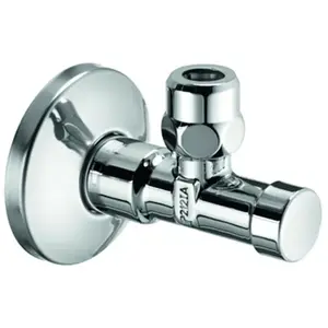 Schell, Installation sanitaire : accessoires, Vanne de régulation d'angle 1/2 poucex3/8 pouce, actionnement sécurisé c pas cher
