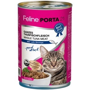 6x400g thon / crevettes Porta 21 - Nourriture pour Chat pas cher