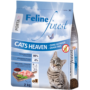 2kg Cats Heaven Porta 21 Feline Finest pour chat pas cher