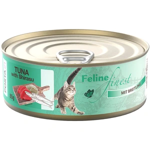 Porta 21 Feline Finest 85 g pour chat - thon, shirasu pas cher