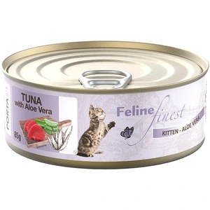 Porta 21 Feline Finest 85 g pour chat - Kitten thon, aloe pas cher