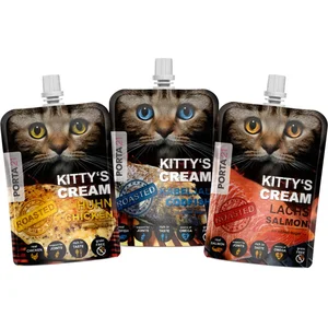 Porta21 3x90g Porta 21 Kitty's Cream (3 variétés) - Friandises pour chat pas cher