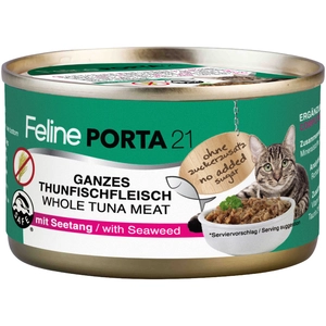 1x90g Feline Porta 21, thon & varech - Pâtée pour chatVendu parzooplus-be