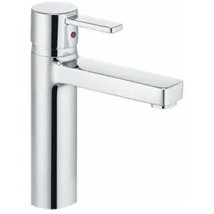 Kludi Zenta 1 gats wastafelkraan met s pointer eco perlator chroom pas cher