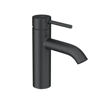 Wastafelkraan - Kludi Bozz - 100mm - mat zwart pas cher