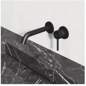 Wastafelkraan - Kludi Bozz - 180mm - mat zwart