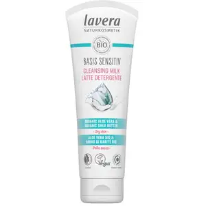 Lavera Basis Sensitive cleansing milk 125 Milliliter pas cher