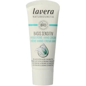 Lavera Basis sensitiv handcreme mini bio 20 Milliliter