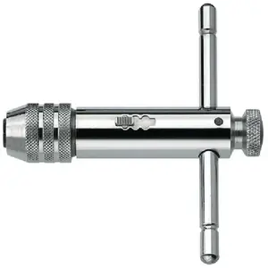 Porte Tarauds Avec Cliquet - VOLKEL - M3-M10 - Carré 2,4 à 5,5 mm