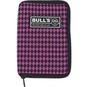 BULL'S Étui de fléchettes Tp pour adulte, rose/noir, de qualité supérieure