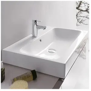 Geberit, Lavabo, Keramag / lavabo à poser iCon 75 cm blanc avec Kerate...Vendu pargalaxus